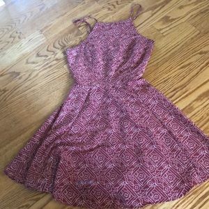 Patterned Hollister Dress